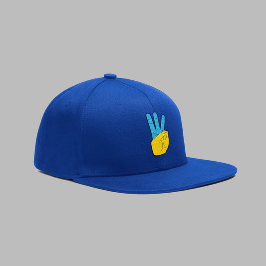National Emblem | Flat Bill Hat | Blue