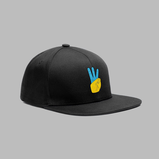 National Emblem | Flat Bill Hat | Black