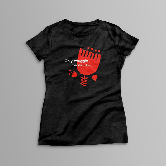 Freedom Fighters | Women’s Graphic Tee | Struggle | Black